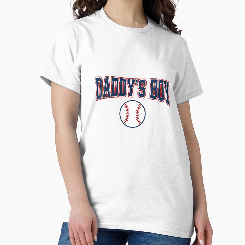 Daddy’s Boy Baseball Design | Sports Baby Outfit | Boy Shirt by UniqueArtsOnly