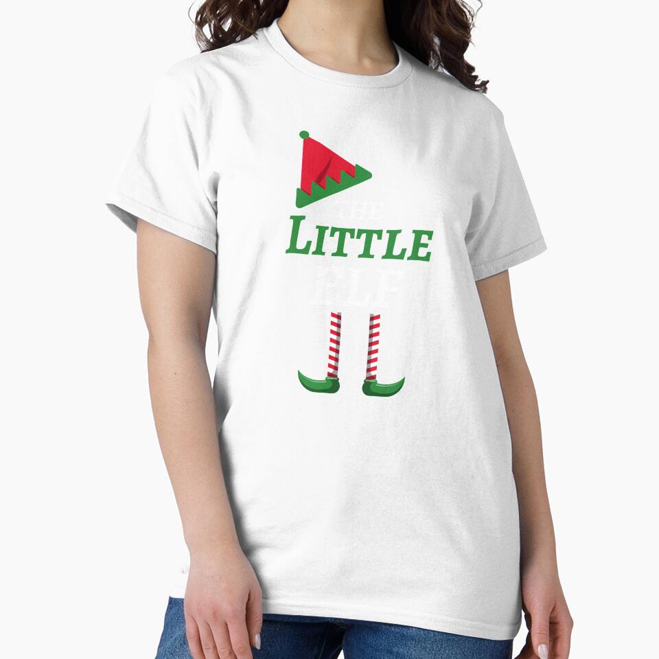 The Little Elf matching family Christmas by HolidayTees