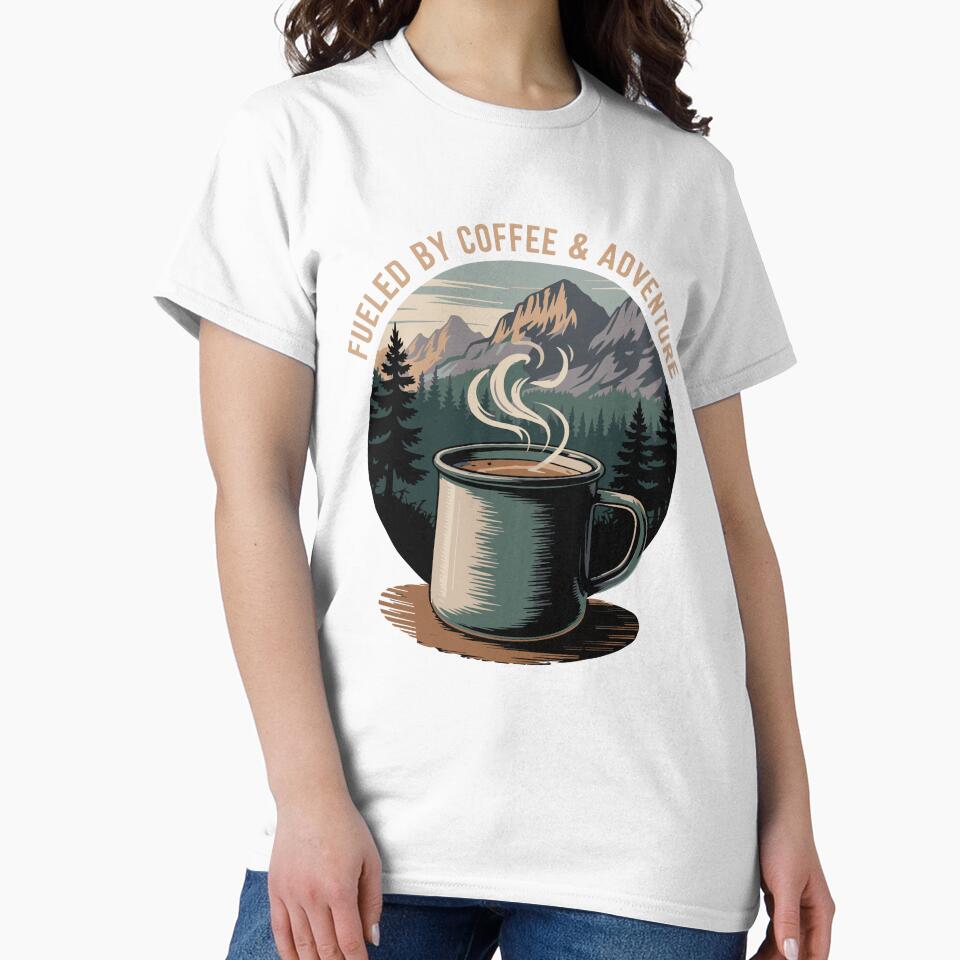 Camping Dad Coffee Adventure Men by clothesy7