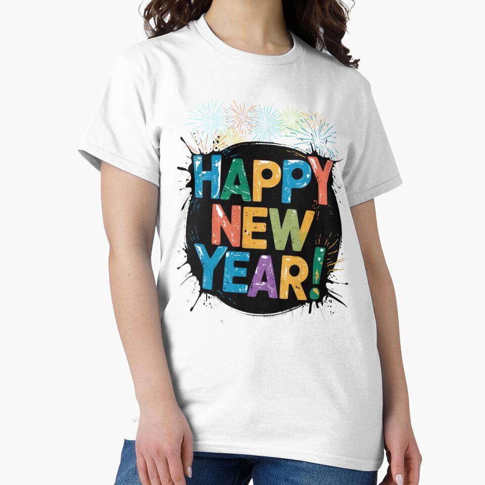 Happy New Year 2025 New Year Party by R&BApparel