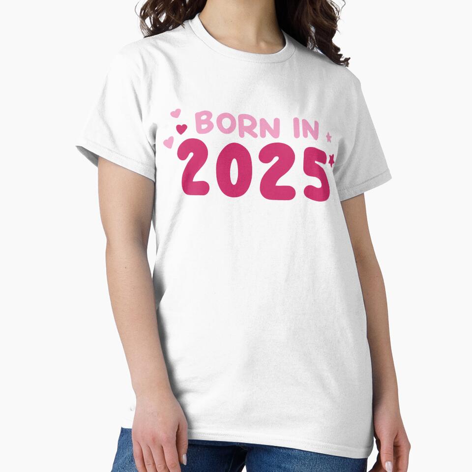 Born in 2025 Baby Girl by createmvt