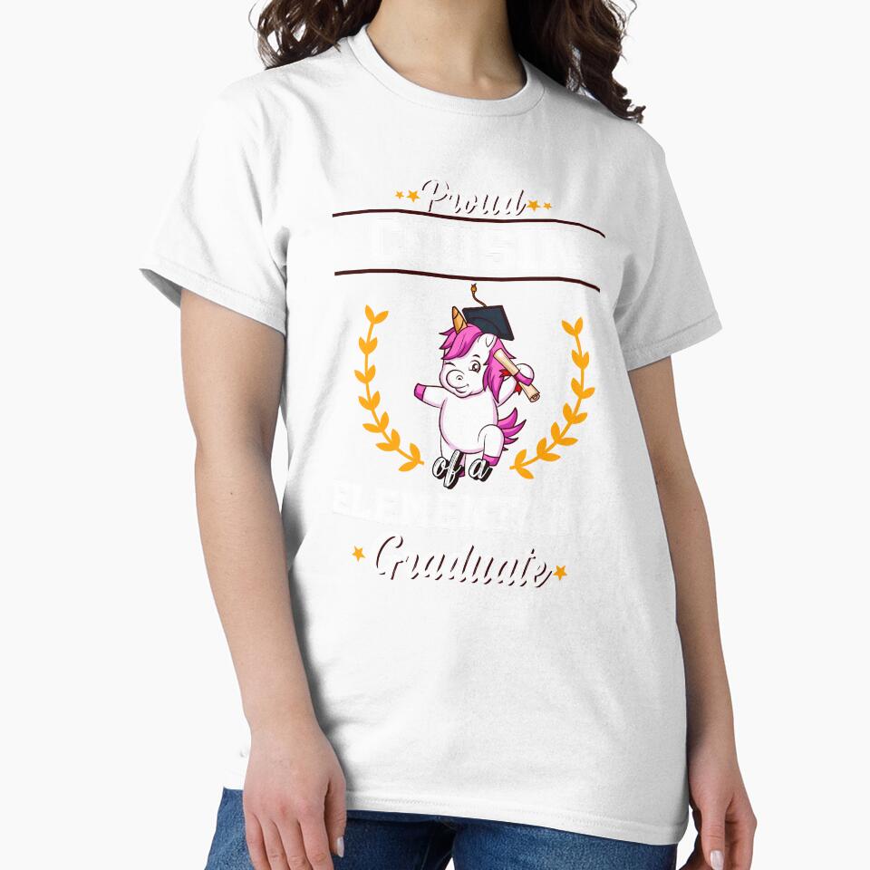 Proud Cousin Elementary Graduate Graduation Gift by anziehend