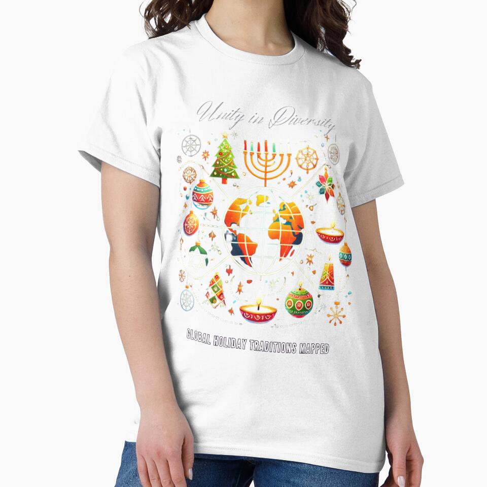 Unity in Diversity: Global Holiday Traditions Mapped by PIXelayDesigns