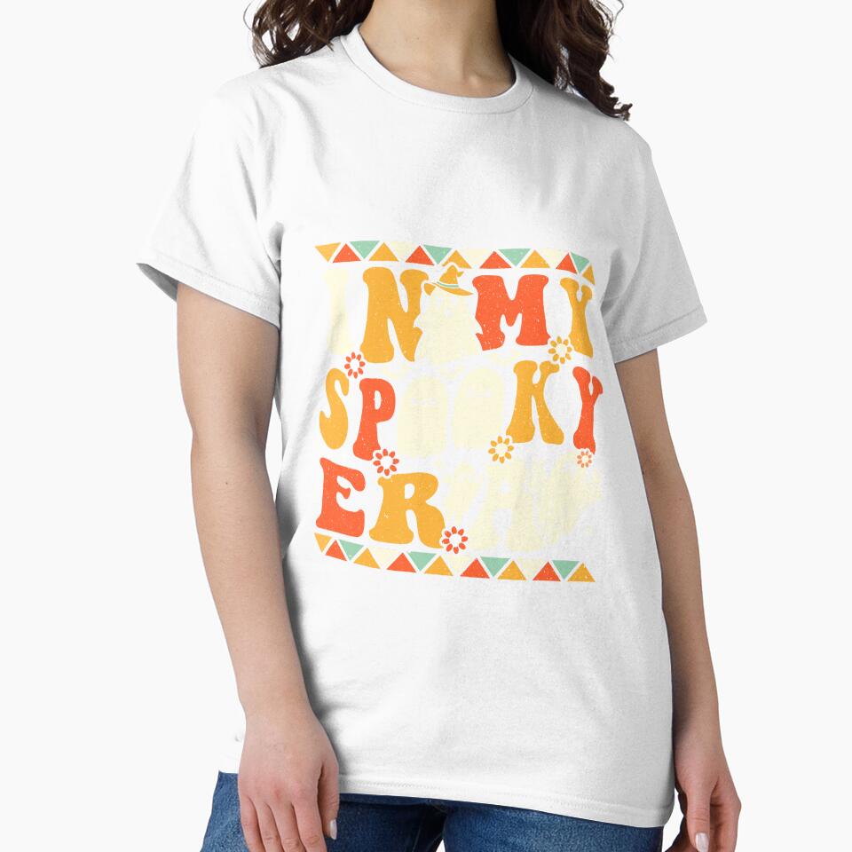 In My Spooky Era Groovy Hippie Halloween Ghost by SuchCuteThings