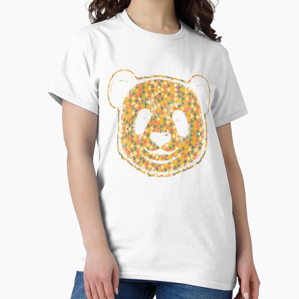 Giant panda - Giant panda Geometric by UnknownArtistt