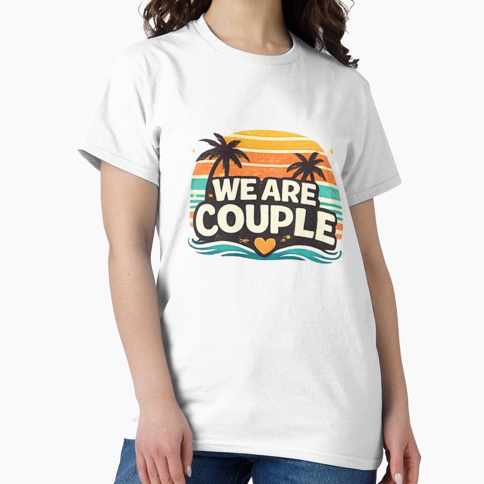 We are Couple Typography Design 2 by Swati's Digital Den