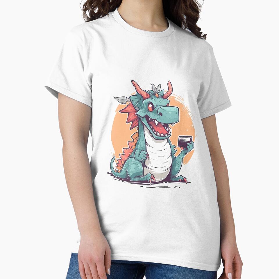 DragonSelfie - Trendy Accessories for Capturing Memorable Moments with Sharp-toothed, Fire-breathing Creatures. by DooodleGod