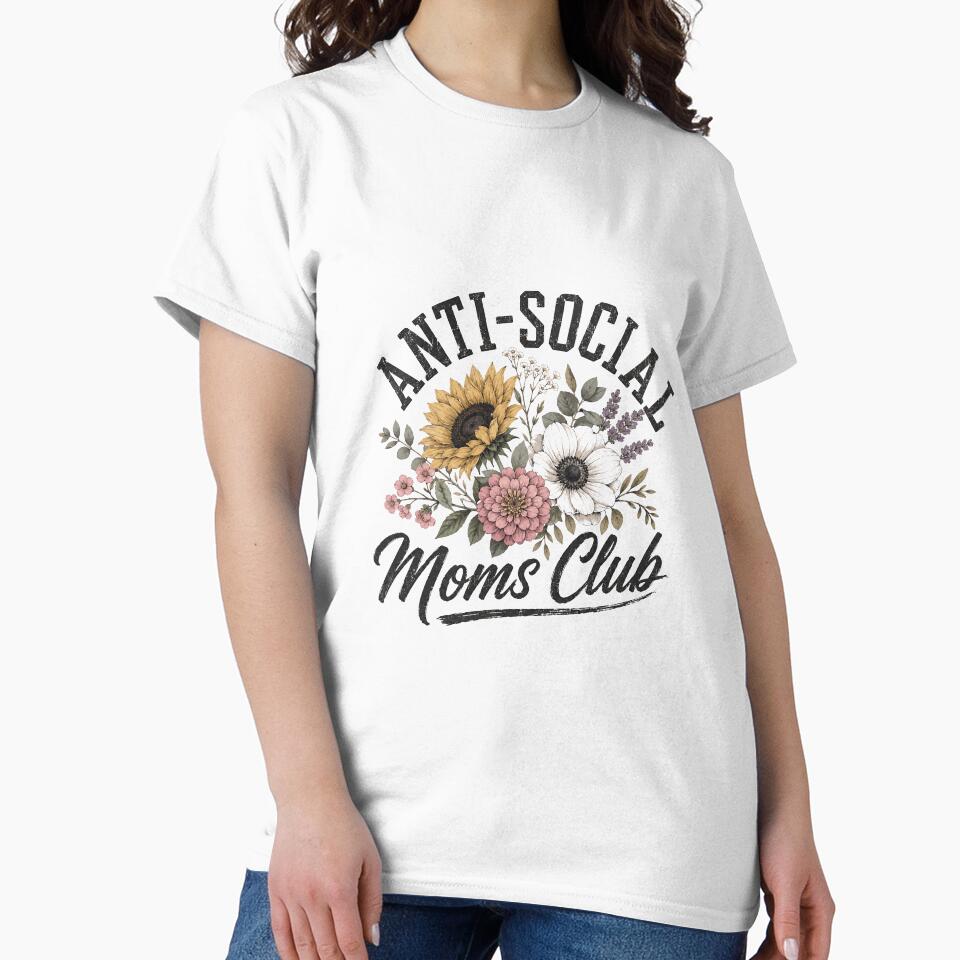 Anti-Social Moms Club | Introverted Mom | Motherhood Life by HumansStuck12