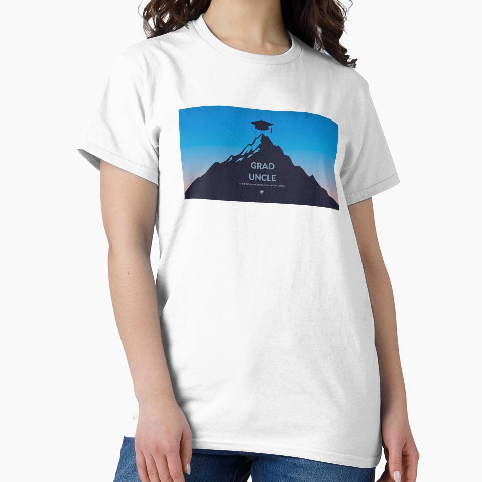 Grad Uncle Mountain Peak Achievement Design by FitEnvy