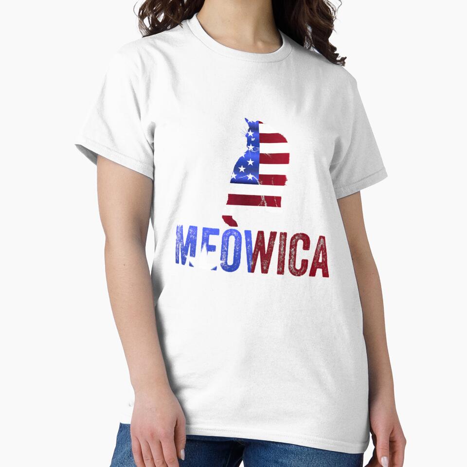 Meowica Happy Fourth Of July Independence Day by UncleStuScience