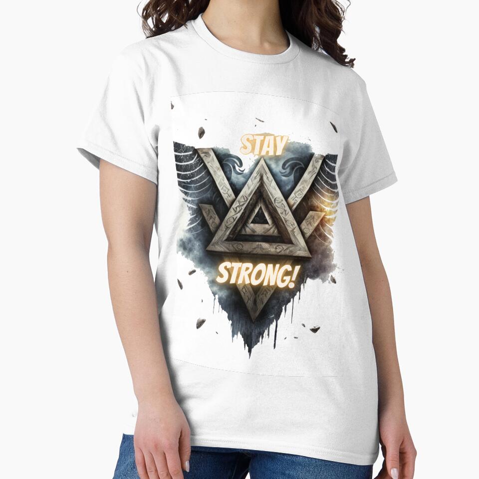 STAY STRONG VALKNUT VIKINGS by BigBasement