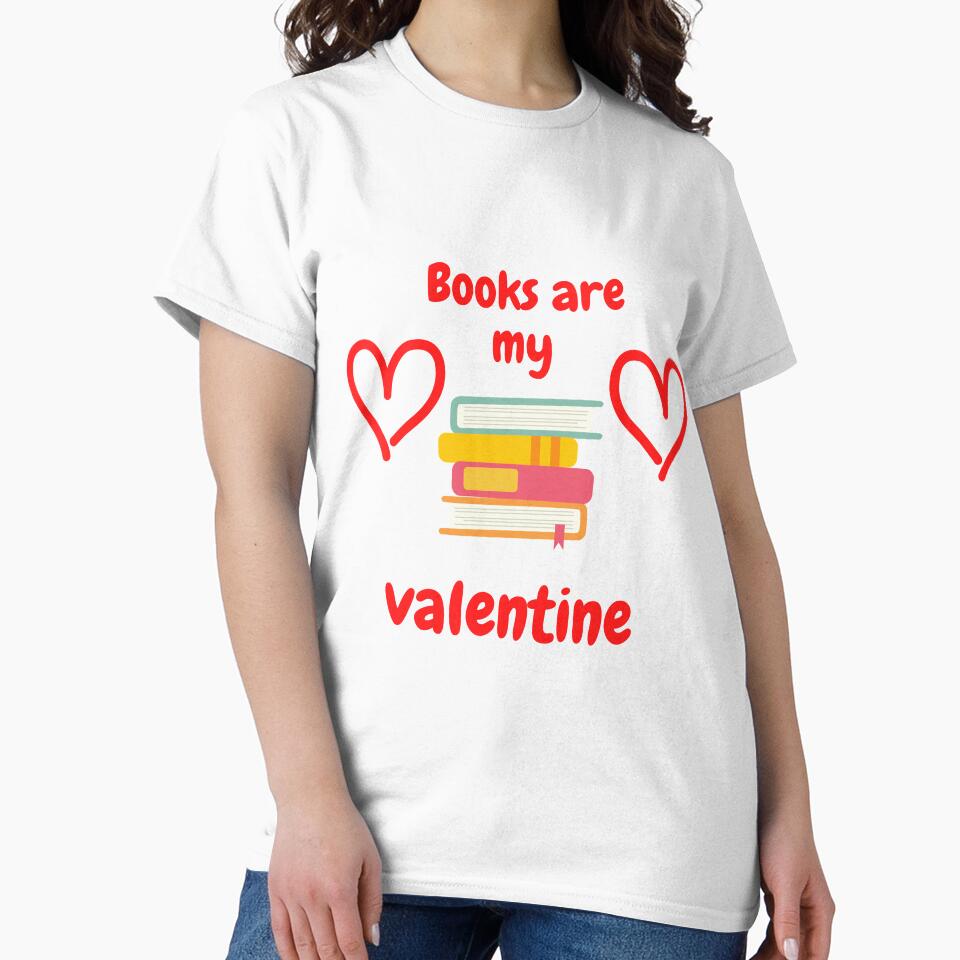 books are my valentine by Zaibo