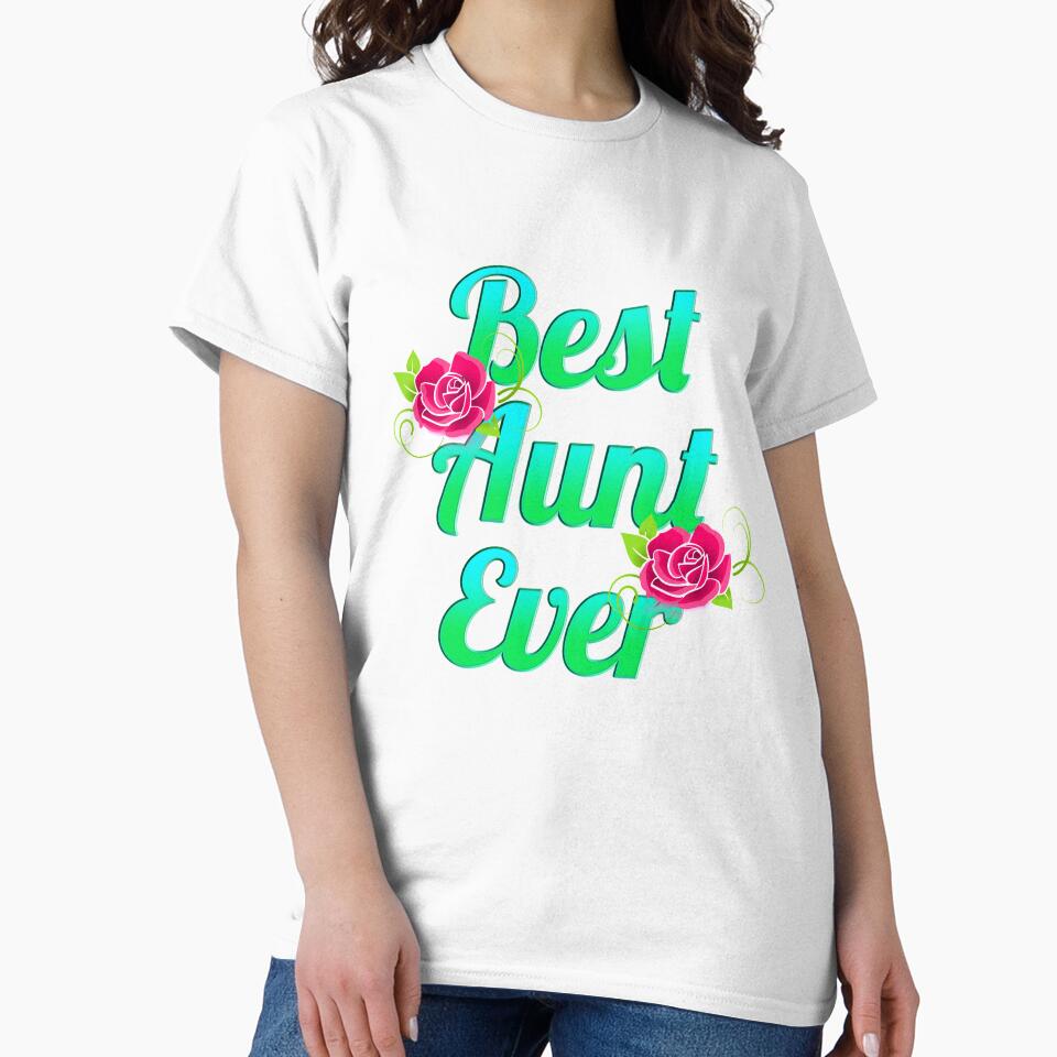 Best Aunt T-Shirt Best Aunt Gift Best Aunt Gift Idea by Jelisandie