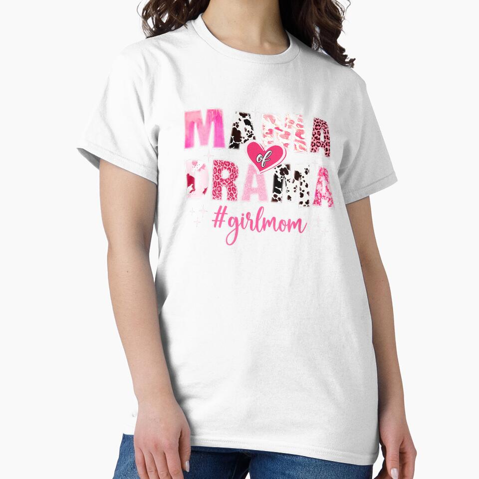 Mama Drama Girl Mom Retro by zamiokaline