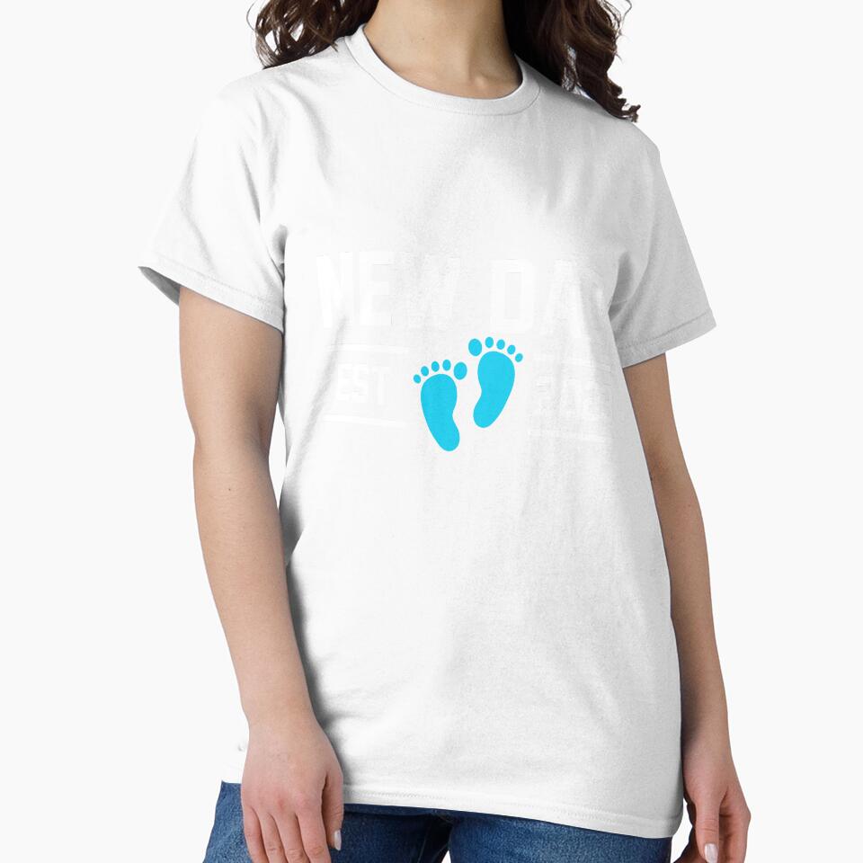 New Dad Est 2023 Baby Boy by goodtogotees