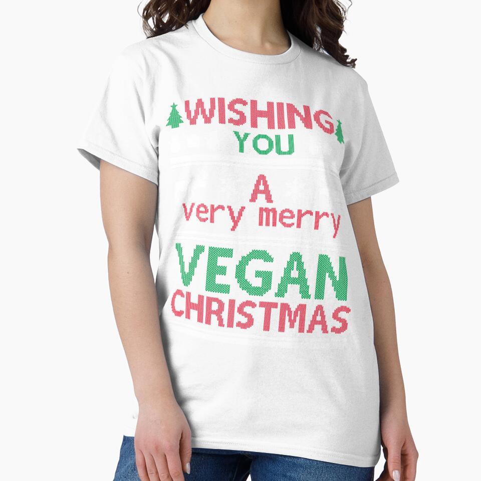 Vegan - Wishing You A Very Mery Christmas Vegan by UnknownArtistt