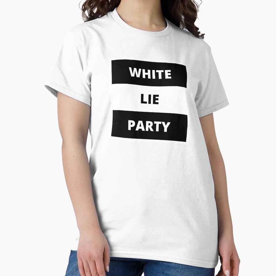 WHITE LIE PARTY, Parental Advisory label by NiceSign
