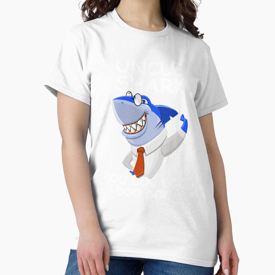 Uncle Shark Doo Doo Funny Gift by Shariss