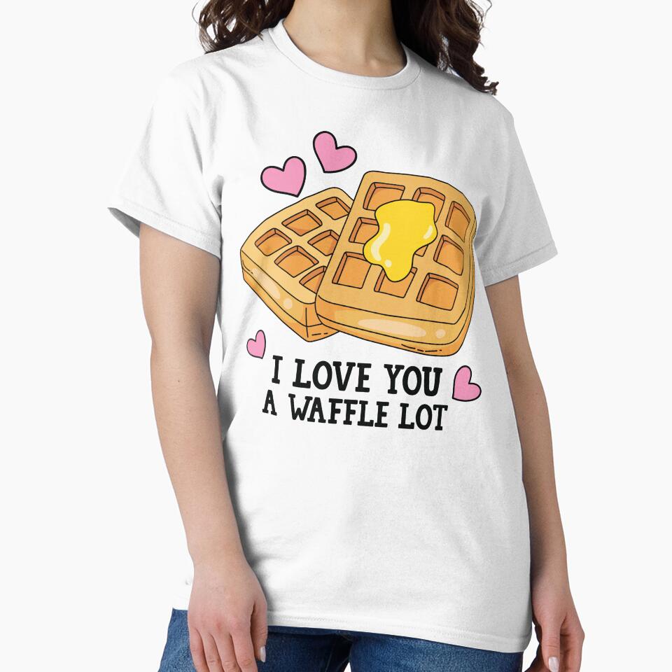 I Love You A Waffle Lot by kjanedesigns