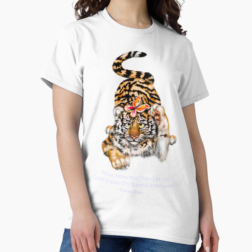 Tyger's Symmetry | W Cartoon Tiger Cub by Snootrac