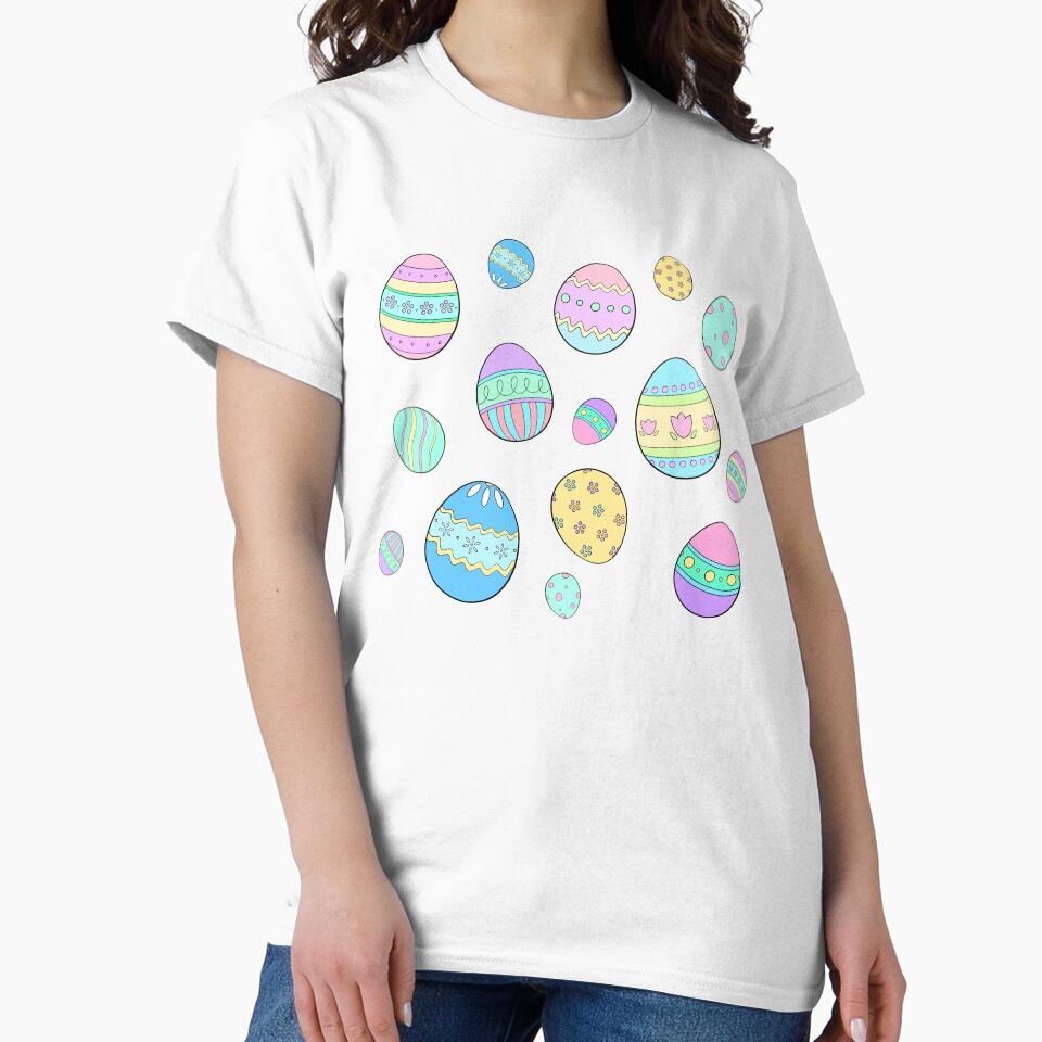 Pastel Easter Egg Pattern by Lady-Lilac