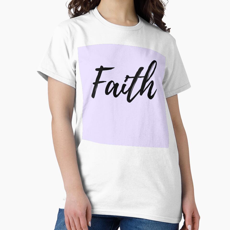 Faith - Purple Background by ActionFocus