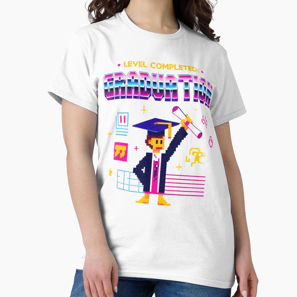Level Completed: Graduation - Retro Pixel Art 2025 Grad by AnnDesignStudio
