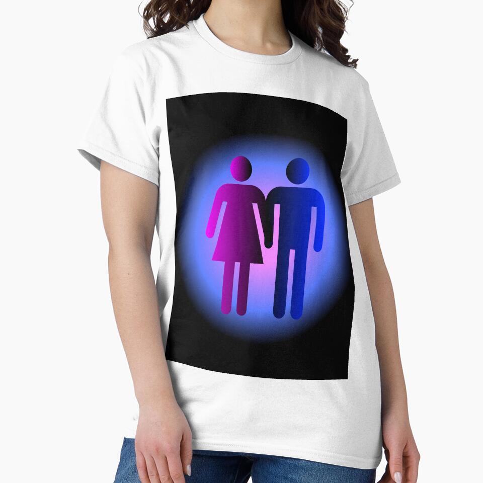 Boy and Girl Couple Symbol by Alienzombie13