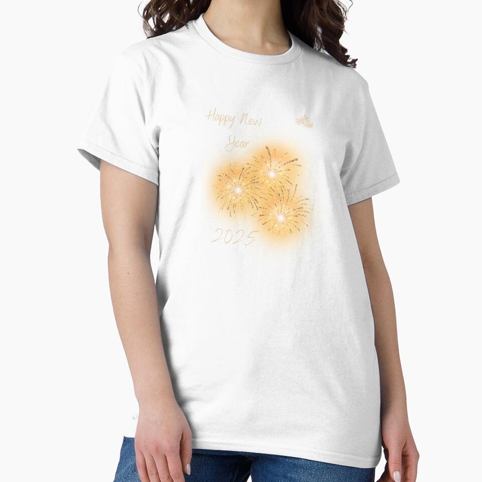 Happy New Year 2025 in gold by MargoMalej