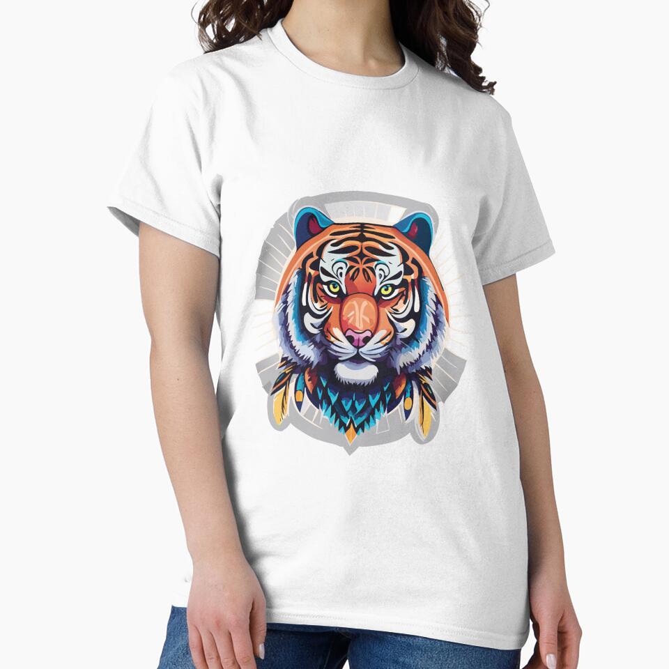 Cool Colorful Tiger by BlueStarG8
