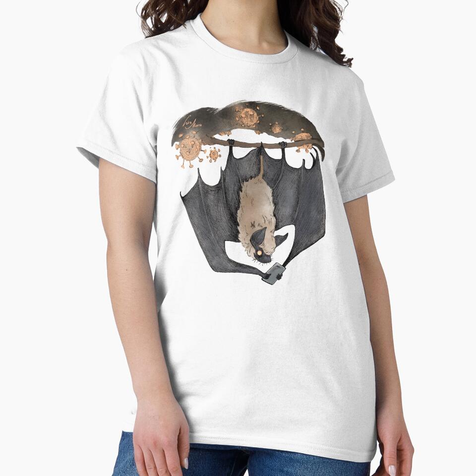 Coronavirus bat by Lisa-Mona