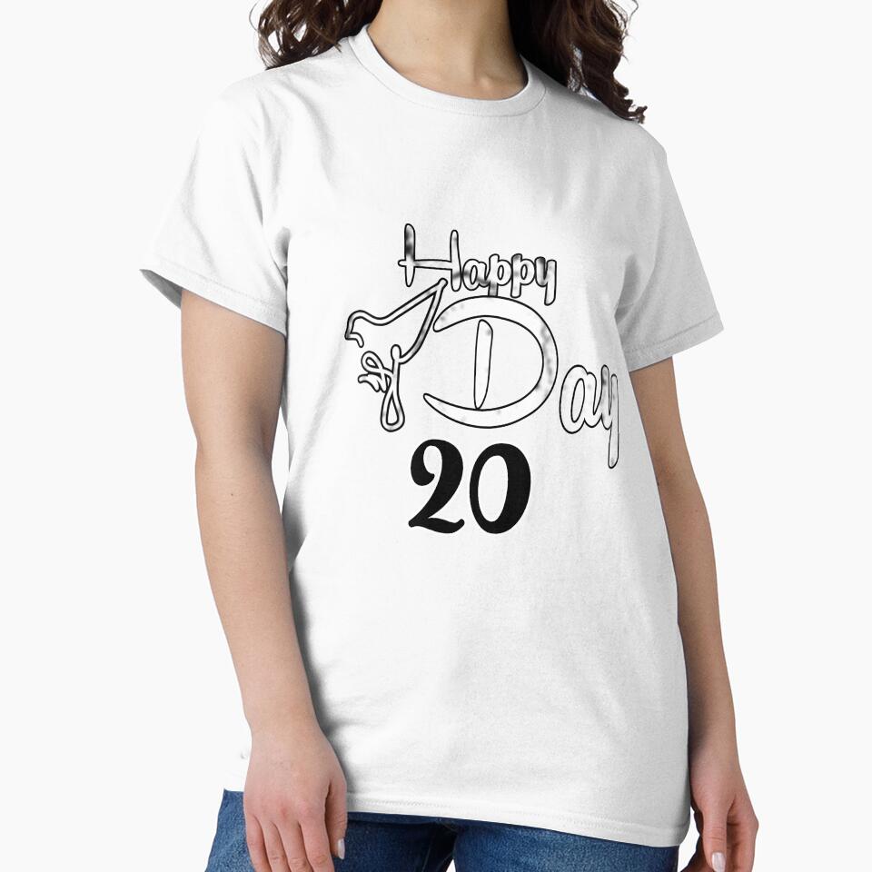 Happy birthday 20, happy birdday20, mom birthday, dad's birthday, brother birthday, daughter birthday, girlfriend birthday, boyfriend birthday, by Tzemo101