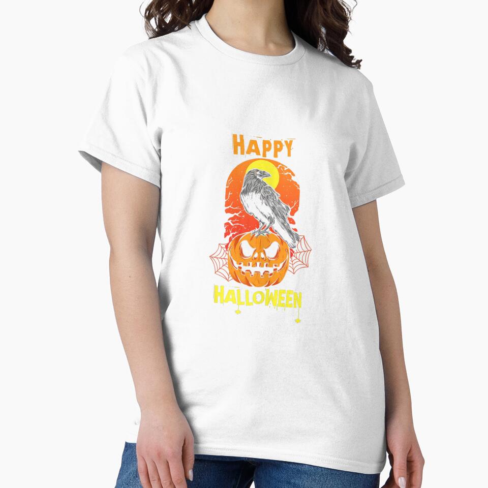 Spooky Happy Halloween Pumpkin Crow Costume Candy by Jacinto-Duke-32