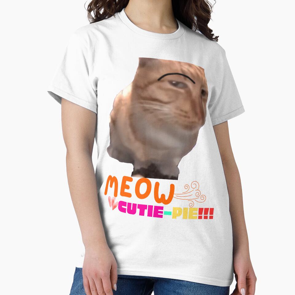 MEOW Cutie-pie, sarcastic funny cat ART. by adamjourney