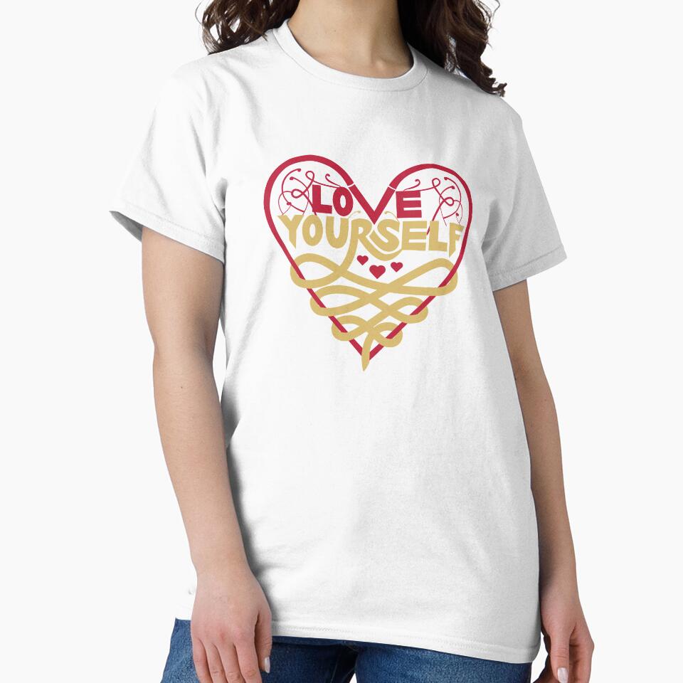 Love Yourself - Non-White Background by TFUmerchandise