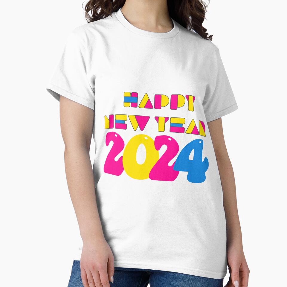 Happy New Year 2024 by Dabbing Turtle Designs