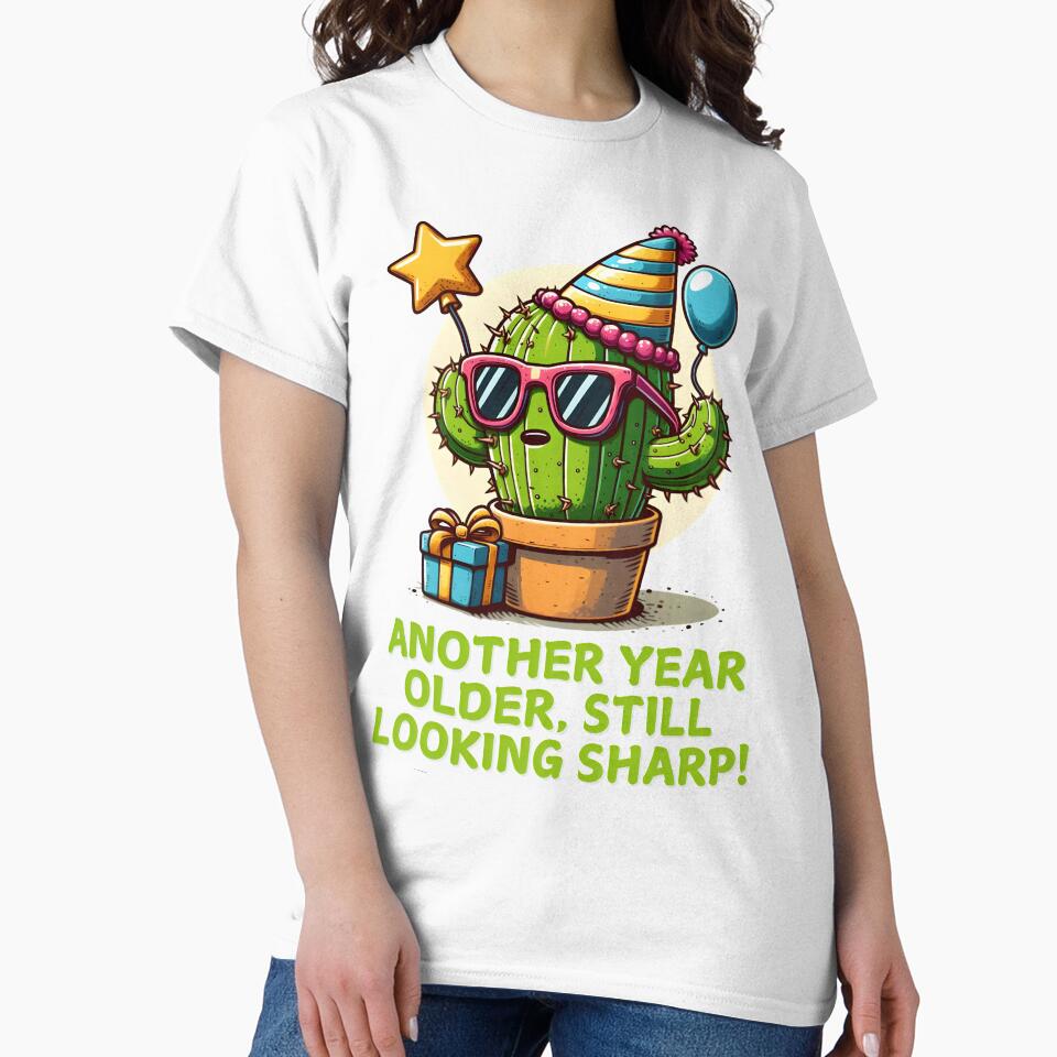 Another Year Older Still Looking Sharp Birthday ver_2 by KhutsDesigns