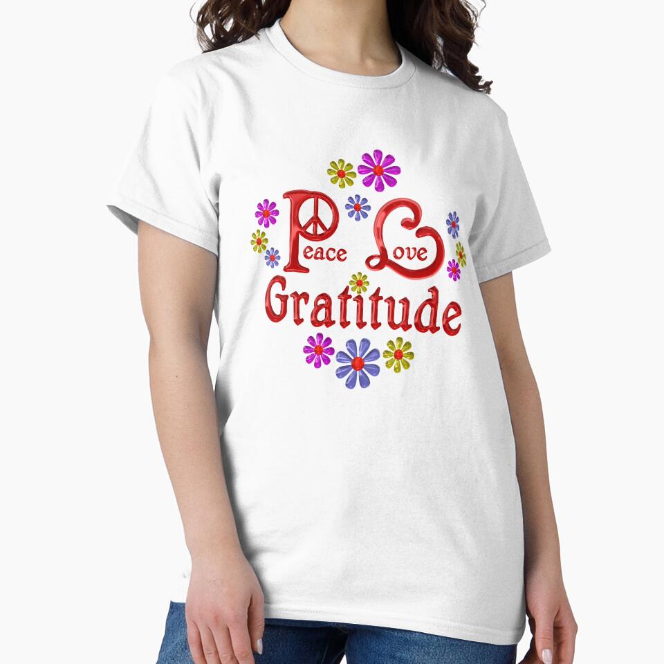 Fun Peace Love Gratitude by CoolDoodles