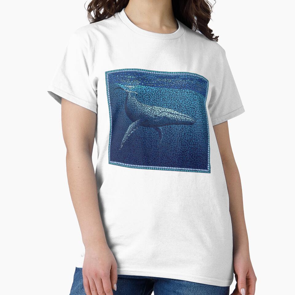 Humpback Whale - Mosaic by kernowerno