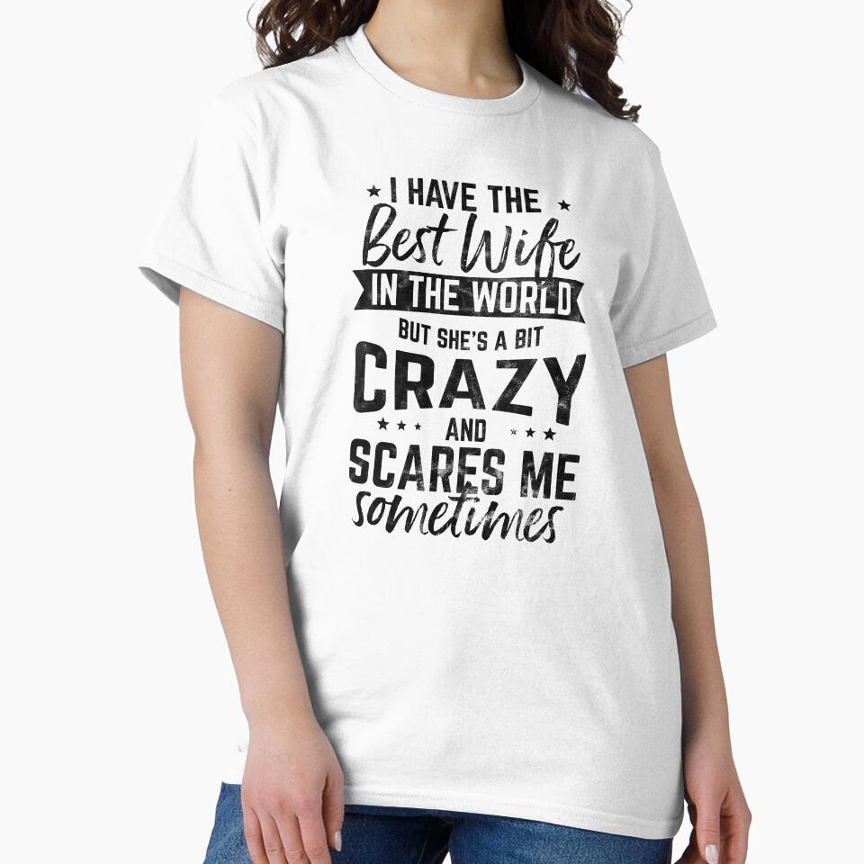 Best Wife In The World Boss Wife Gift Idea by haselshirt