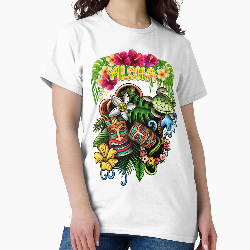 Hawaiian Aloha Tiki by SimpleSteve