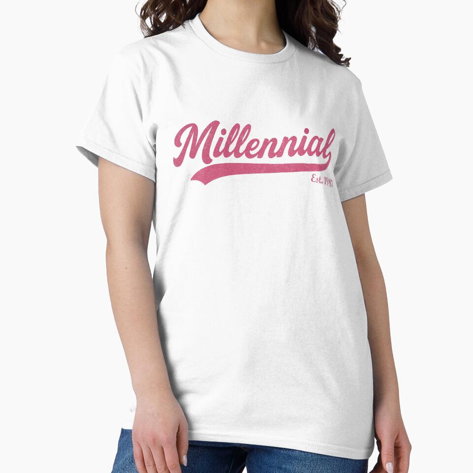 Millennial 1987 - Pink by VHaywardDesigns