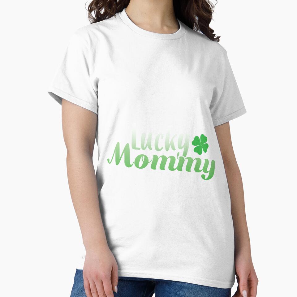Irish Lucky Mommy Gift For Paddys St Patricks Day T-Shirt Sweater Hoodie Iphone Samsung Phone Case Coffee Mug Tablet Case by Irishtshirts