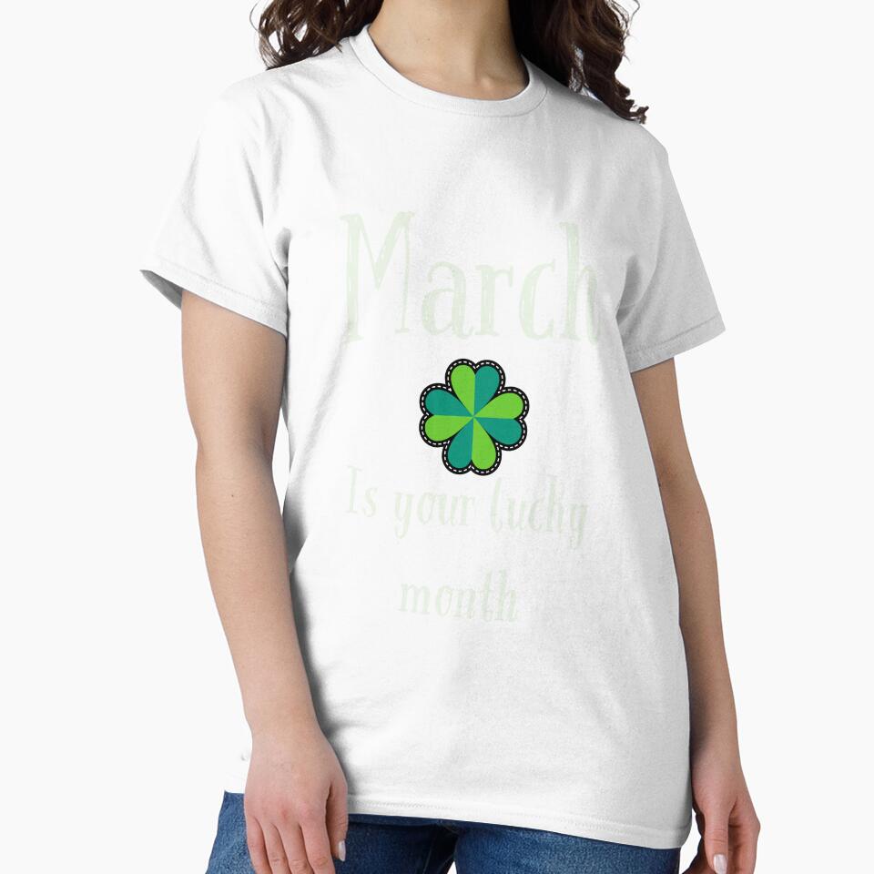MARCH IS YOUR LUCKY MONTH by mommadids