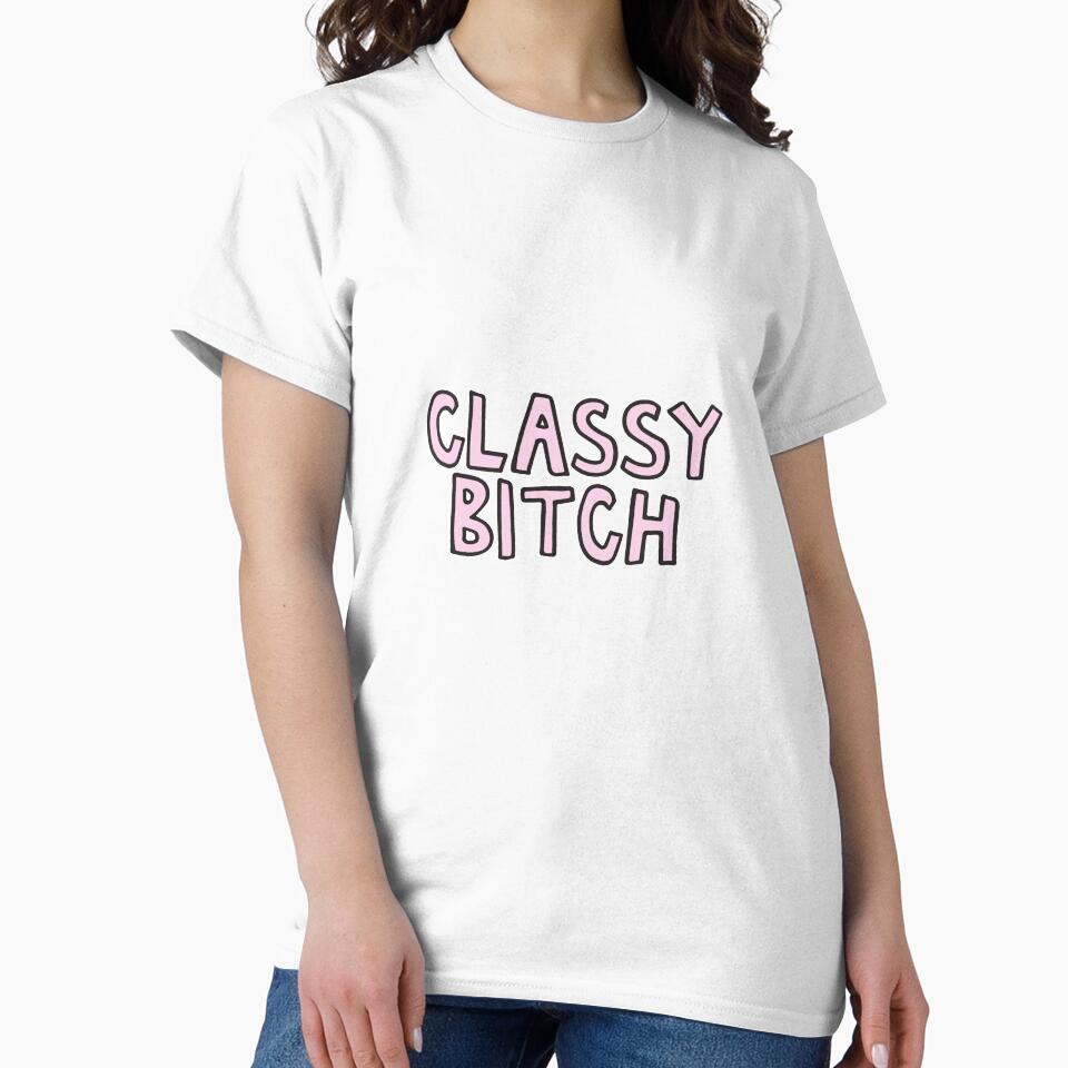 Classy Bitch by alongcamekathy