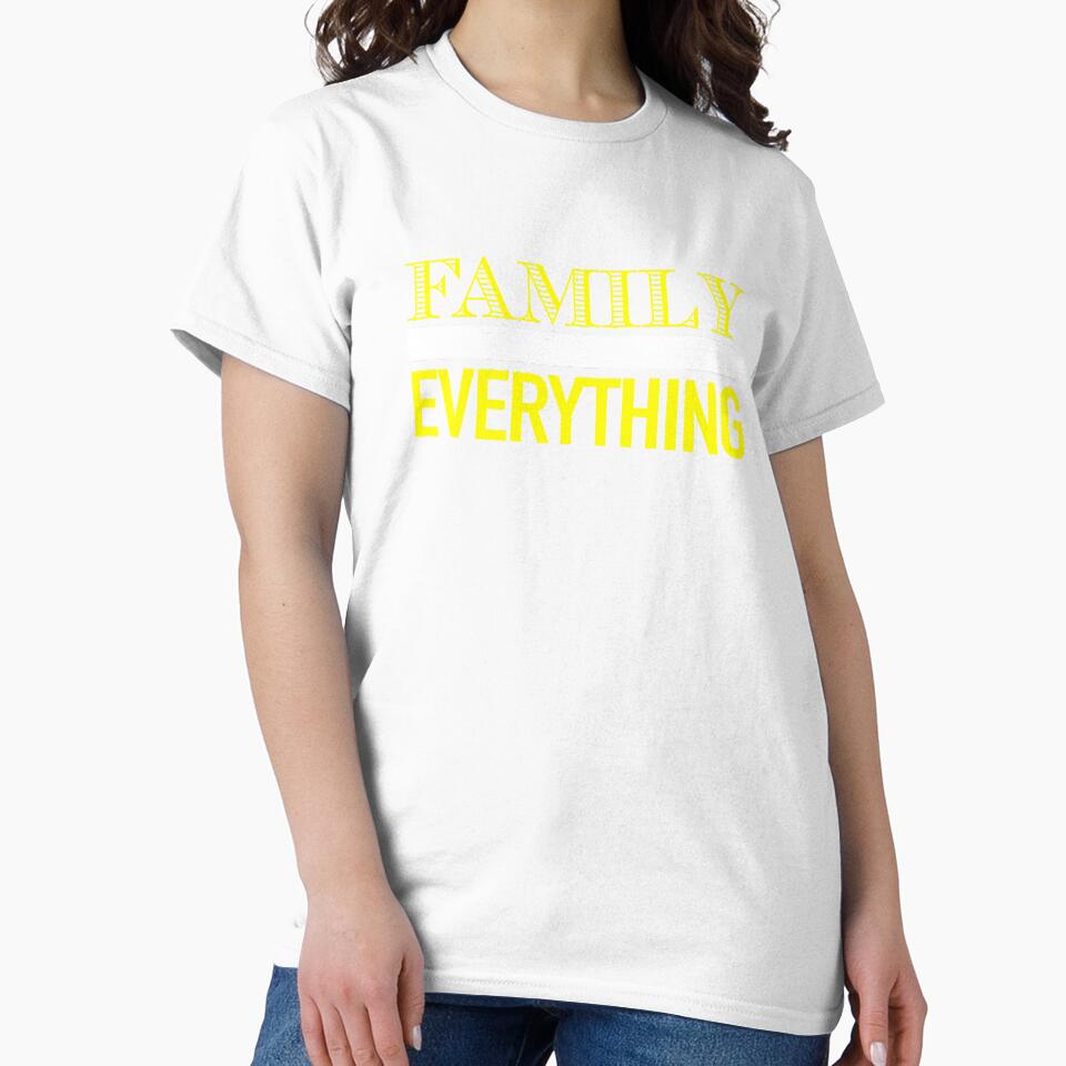 Awesome Family Over Everything Shirt by drwigglebutts