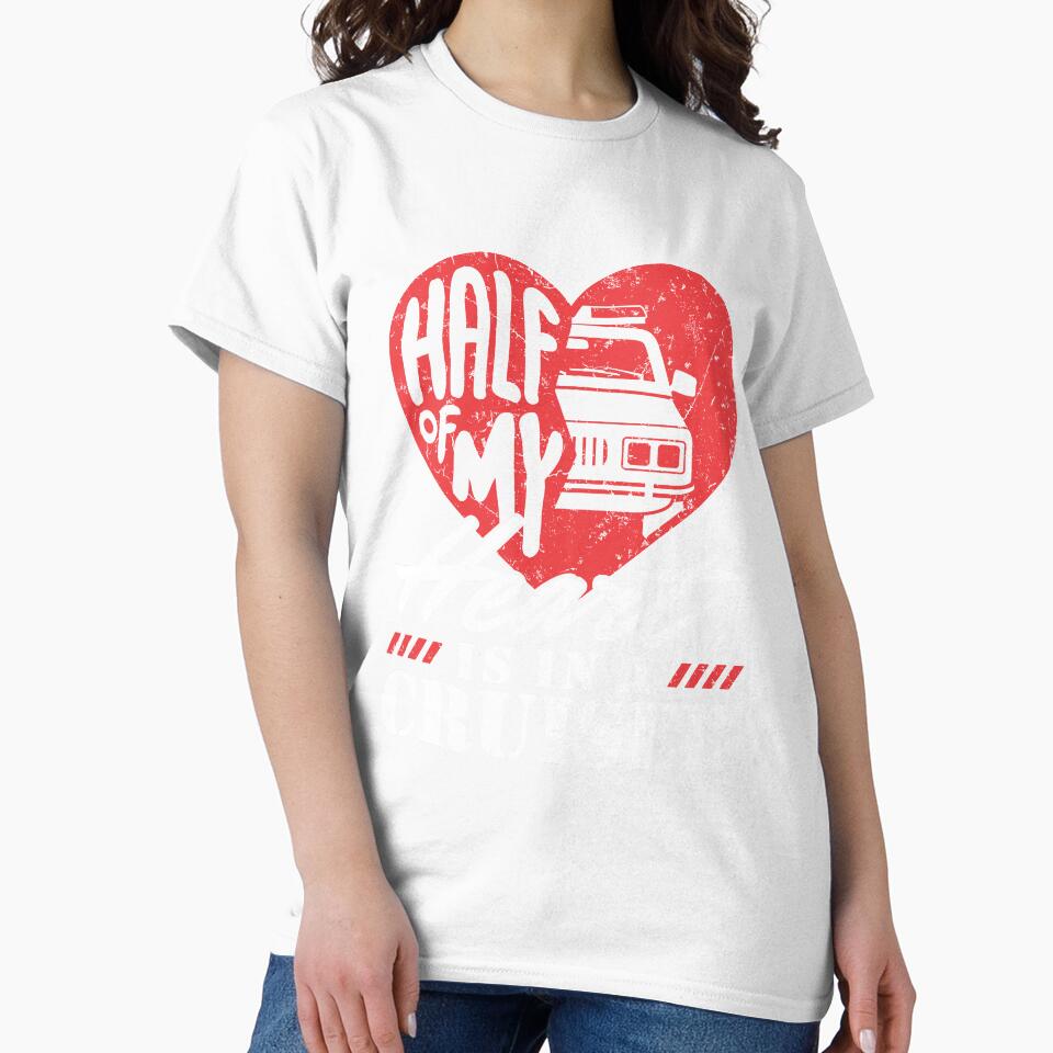Police Wife Girlfriend Half Of My Heart Is In A Cruiser by jaygo