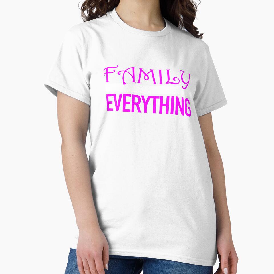 Beautiful Family Over Everything Design For Women by drwigglebutts