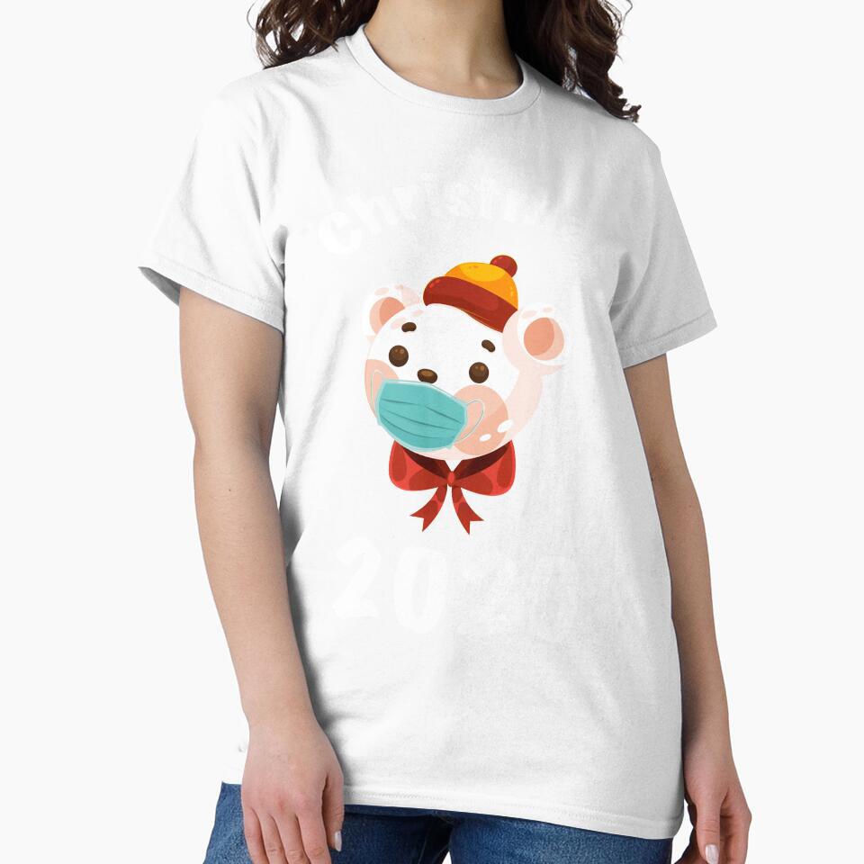 Matching Family Christmas 2020 Polar bear Mask by zackup
