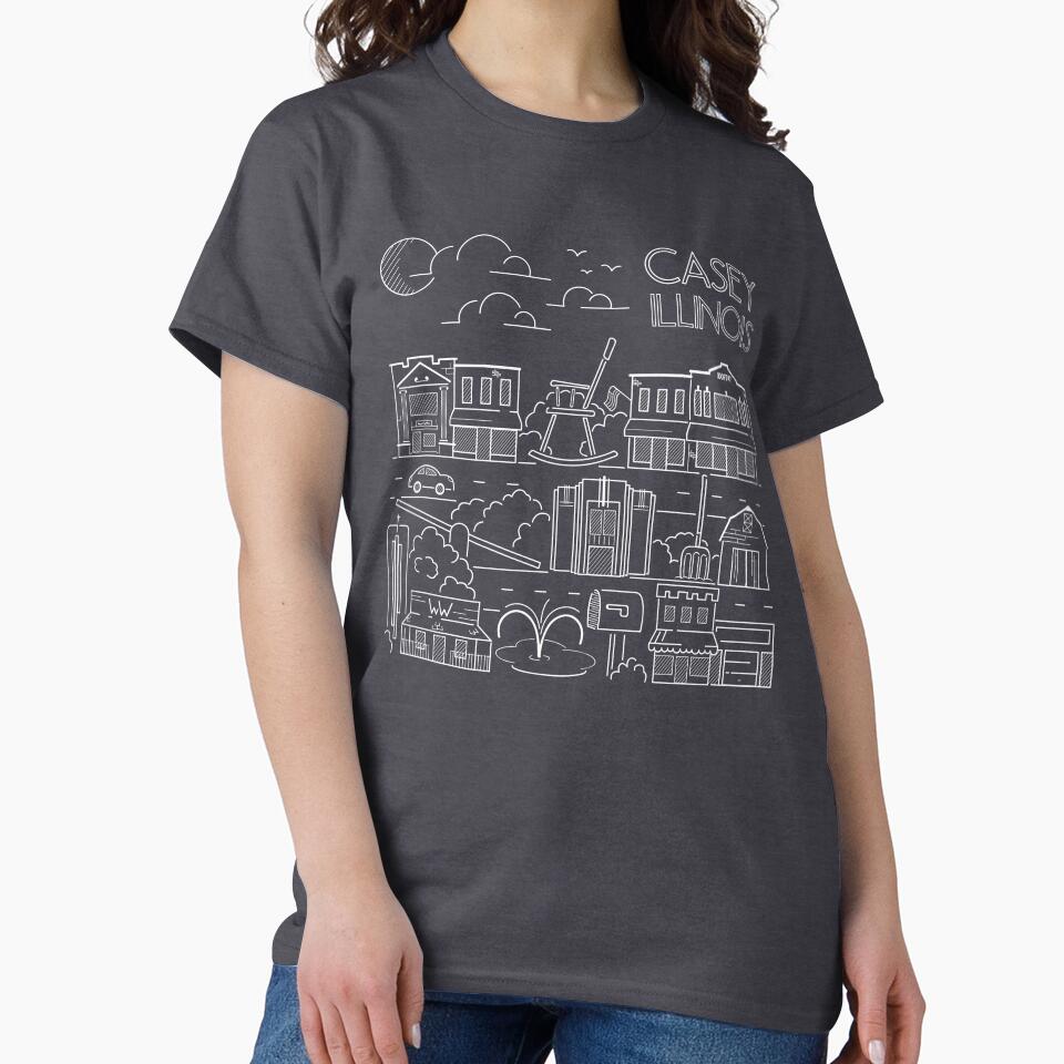 Town Line Art by Big Things Small Town
